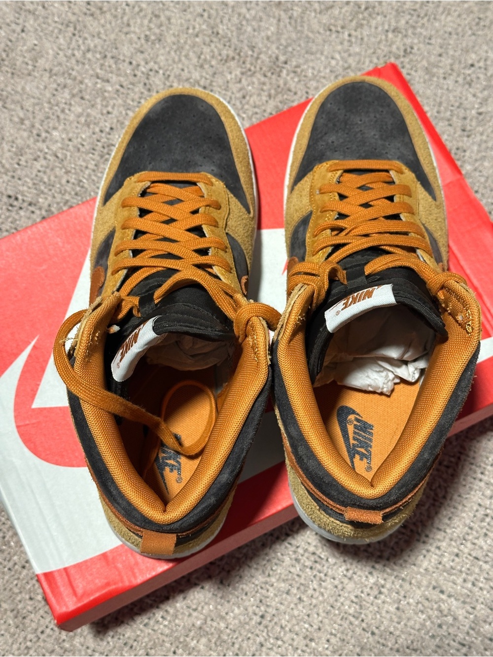 Nike Dunk High Dark Russet - Picture 8 of 12